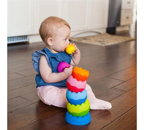 Пірамідка-балансир Fat Brain Toys Tobbles Neo (F070ML) Пірамідка-балансир Fat Brain Toys Tobbles Neo (F070ML)