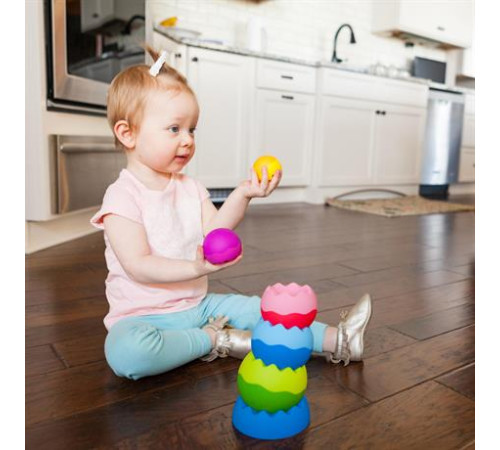 Пірамідка-балансир Fat Brain Toys Tobbles Neo (F070ML) Пірамідка-балансир Fat Brain Toys Tobbles Neo (F070ML)