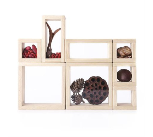 Набір Guidecraft Natural Play Скарби в прозорих ящиках (G3084) Набір Guidecraft Natural Play Скарби в прозорих ящиках (G3084)