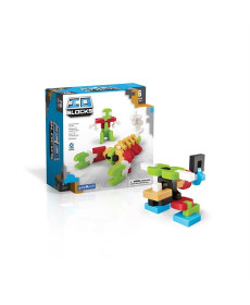 Конструктор Guidecraft IO Blocks з доповненою 3d реальністю, 76 деталей (G9600)