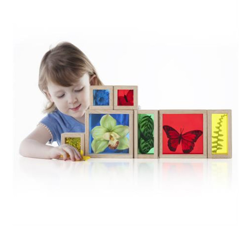 Набір Guidecraft Natural Play Скарби у кольорових ящиках (G3085) Набір Guidecraft Natural Play Скарби у кольорових ящиках (G3085)
