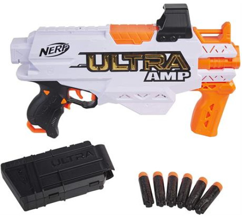 Бластер Nerf Ultra AMP 6 патронів (F0955) Бластер Nerf Ultra AMP 6 патронів (F0955)