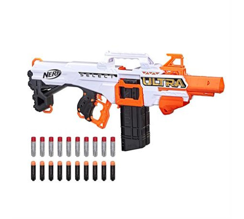 Бластер Nerf Ultra Select 10 і 10 стріл (F0959) Бластер Nerf Ultra Select 10 і 10 стріл (F0959)