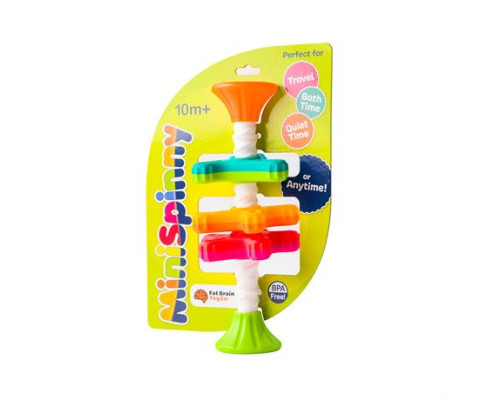 Пірамідка-спінер Fat Brain Toys MiniSpinny тактильна (FA134-1)