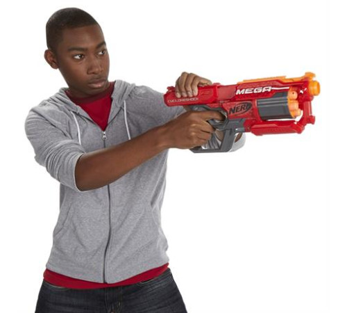 Бластер Nerf Мега Циклон-Шок (A9353) Бластер Nerf Мега Циклон-Шок (A9353)