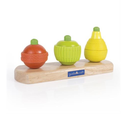 Пірамідка Guidecraft Manipulatives Фрукти (G6732) Пірамідка Guidecraft Manipulatives Фрукти (G6732)