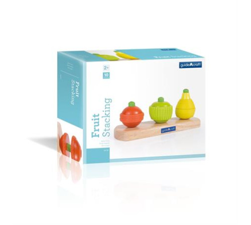 Пірамідка Guidecraft Manipulatives Фрукти (G6732) Пірамідка Guidecraft Manipulatives Фрукти (G6732)