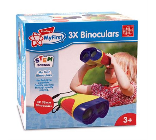 Дитячий бінокль Edu-Toys зі збільшенням у 3 рази (JS006) Дитячий бінокль Edu-Toys зі збільшенням у 3 рази (JS006)