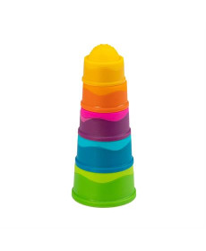 Пірамідка Fat Brain Toys dimpl stack Чашки (F293ML)