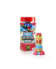 Конструктор Guidecraft IO Blocks Minis з доповненою 3d реальністю, 250 деталей (G9611)