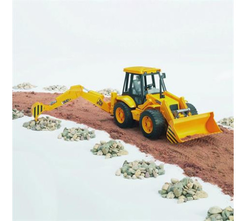 Модель Bruder Екскаватор-навантажувач JCB 1:16 (02428) Модель Bruder Екскаватор-навантажувач JCB 1:16 (02428)