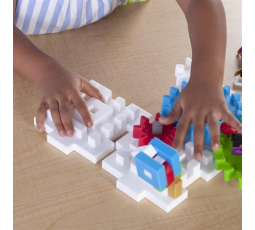 Конструктор Guidecraft IO Blocks Tabletop System з доповненою 3d реальністю, 118 деталей (G9640) Конструктор Guidecraft IO Blocks Tabletop System з доповненою 3d реальністю, 118 деталей (G9640)