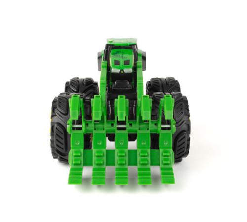 Машинка Трактор John Deere Kids Monster Treads з ковшем і великими колесами (47327)