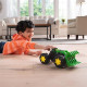 Машинка Трактор John Deere Kids Monster Treads з ковшем і великими колесами (47327)