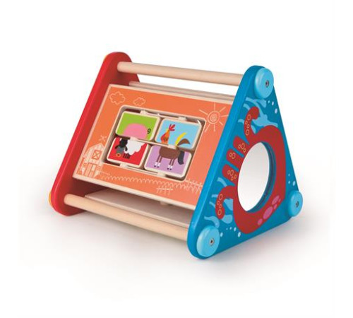 Дерев'яний бізібокс Hape 5 в 1 (E0434) Дерев'яний бізібокс Hape 5 в 1 (E0434)