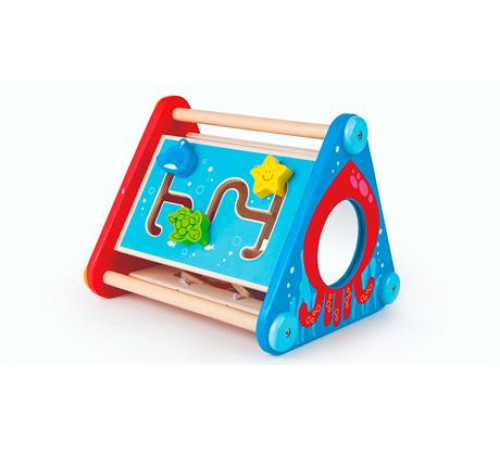 Дерев'яний бізібокс Hape 5 в 1 (E0434) Дерев'яний бізібокс Hape 5 в 1 (E0434)
