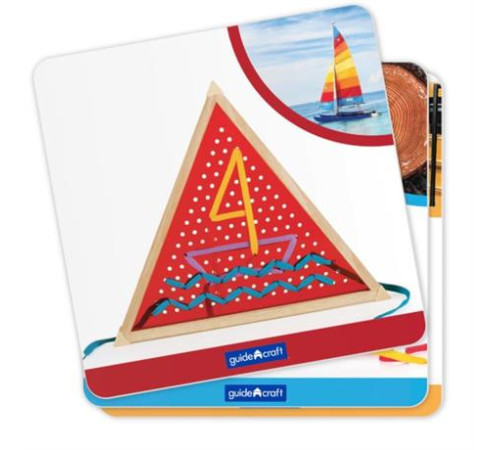 Шнурівка Guidecraft Manipulatives Великі фігури (G6804) Шнурівка Guidecraft Manipulatives Великі фігури (G6804)