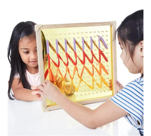 Шнурівка Guidecraft Manipulatives Великі фігури (G6804) Шнурівка Guidecraft Manipulatives Великі фігури (G6804)