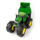 Машинка Трактор John Deere Kids Monster Treads із причепом і великими колесами (47353)