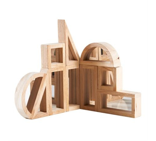 Кубики Guidecraft Block Play Дзеркало, 14 см, 10 ел. (G3017)