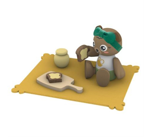 Дерев'яний набір Hape Ведмедик і бджоли (E3415) Дерев'яний набір Hape Ведмедик і бджоли (E3415)