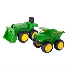 Набір для піску John Deere Kids Трактор і самоскид (35874)