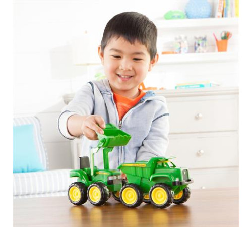 Набір для піску John Deere Kids Трактор і самоскид (35874)