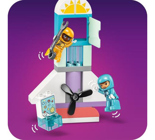 Конструктор LEGO DUPLO Town Пригоди на космічному шаттлі 3-в-1, 58 ел. (10422) Конструктор LEGO DUPLO Town Пригоди на космічному шаттлі 3-в-1, 58 ел. (10422)