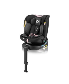 Дитяче автокрісло Lionelo NAVY I-size BLACK PINK