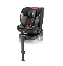 Дитяче автокрісло Lionelo NAVY I-size BLACK RED