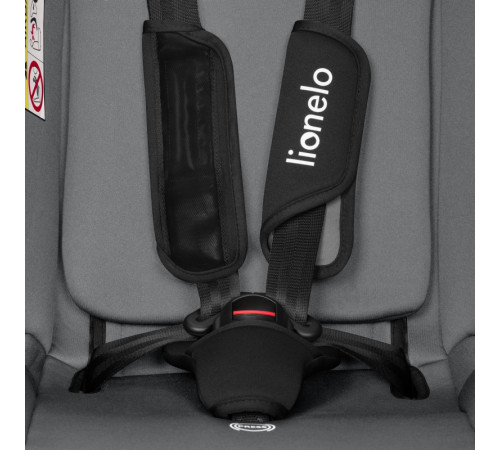 Дитяче автокрісло Lionelo IZZY I-SIZE BLACK GREY Дитяче автокрісло Lionelo IZZY I-SIZE BLACK GREY