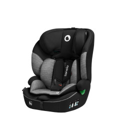 Дитяче автокрісло Lionelo  LEVI  I-SIZE BLACK  GREY
