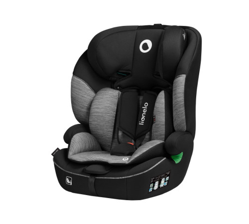 Дитяче автокрісло Lionelo LEVI I-SIZE BLACK GREY Дитяче автокрісло Lionelo LEVI I-SIZE BLACK GREY