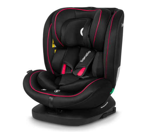 Дитяче автокрісло Lionelo BASTIAAN I-SIZE BLACK RED Дитяче автокрісло Lionelo BASTIAAN I-SIZE BLACK RED