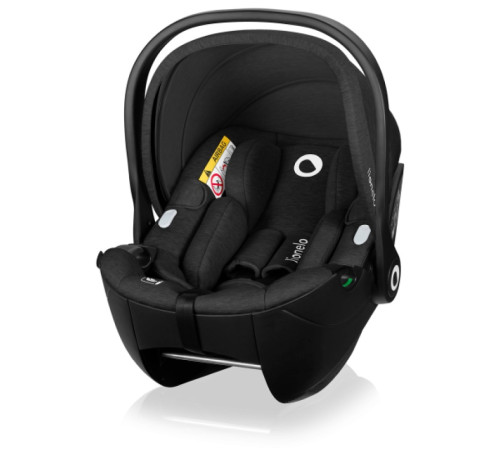 Дитяче автокрісло Lionelo MOXIE I-SIZE BLACK CARBON - чорне Дитяче автокрісло Lionelo MOXIE I-SIZE BLACK CARBON - чорне