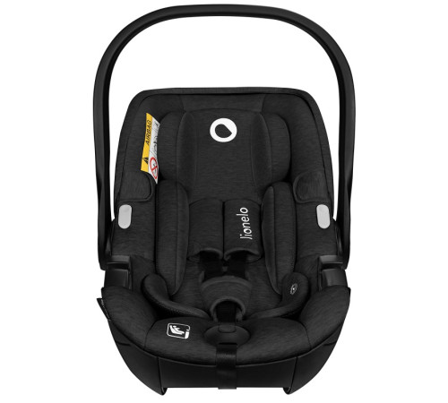 Дитяче автокрісло Lionelo MOXIE I-SIZE BLACK CARBON - чорне Дитяче автокрісло Lionelo MOXIE I-SIZE BLACK CARBON - чорне