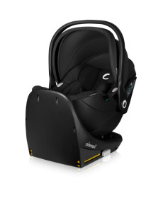 База з автокріслом Lionelo MOXIE I-SIZE SET BLACK CARBON - чорна