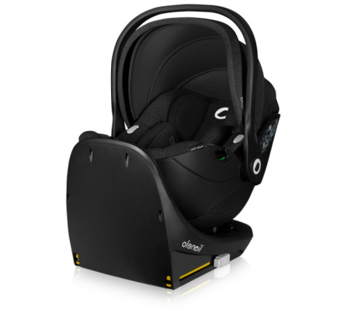 База з автокріслом Lionelo MOXIE I-SIZE SET BLACK CARBON - чорна База з автокріслом Lionelo MOXIE I-SIZE SET BLACK CARBON - чорна