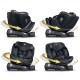 Автокрісло Nukido Aero Line ISOFIX 0-36 кг, чорне