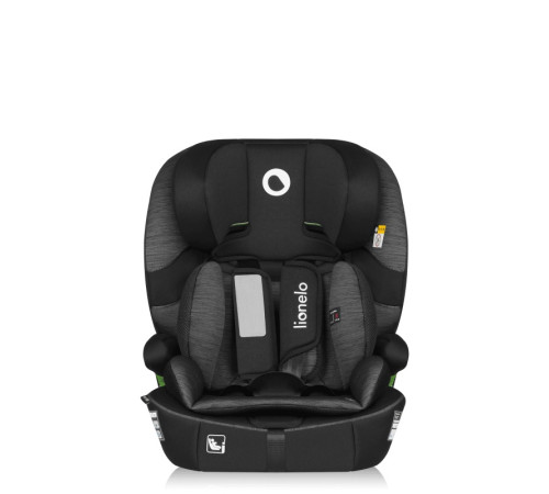 Дитяче автокрісло Lionelo BILLY I-SIZE BLACK GREY - чорно-сіре Дитяче автокрісло Lionelo BILLY I-SIZE BLACK GREY - чорно-сіре