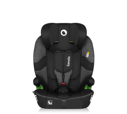 Дитяче автокрісло Lionelo BILLY I-SIZE BLACK GREY - чорно-сіре Дитяче автокрісло Lionelo BILLY I-SIZE BLACK GREY - чорно-сіре