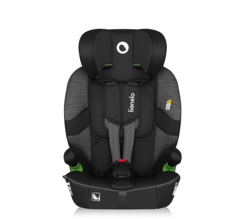 Дитяче автокрісло Lionelo BILLY I-SIZE BLACK GREY - чорно-сіре Дитяче автокрісло Lionelo BILLY I-SIZE BLACK GREY - чорно-сіре