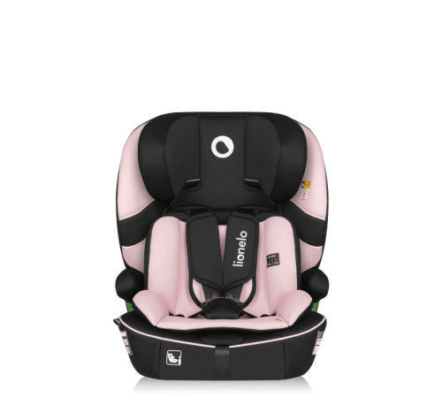 Дитяче автокрісло Lionelo BILLY I-SIZE PINK BABY - чорно-рожеве Дитяче автокрісло Lionelo BILLY I-SIZE PINK BABY - чорно-рожеве