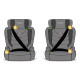 Автокрісло Nukido Louis Soft ISOFIX 15-36 кг, сіре