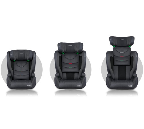 Автокрісло Nukido Louis Soft ISOFIX 15-36 кг, сіре Автокрісло Nukido Louis Soft ISOFIX 15-36 кг, сіре