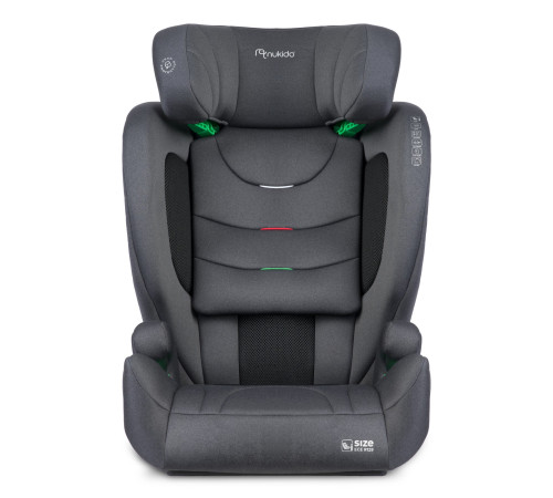 Автокрісло Nukido Louis Soft ISOFIX 15-36 кг, сіре Автокрісло Nukido Louis Soft ISOFIX 15-36 кг, сіре