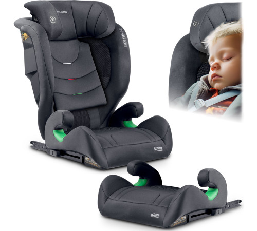 Автокрісло Nukido Louis Soft ISOFIX 15-36 кг, сіре Автокрісло Nukido Louis Soft ISOFIX 15-36 кг, сіре