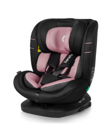 Дитяче автокрісло Lionelo BASTIAAN I-SIZE PINK ROSE - чорно-рожеве