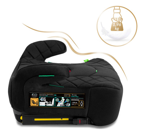 Бустер Nukido Louis ISOFIX 710200 125-150 см, чорний Бустер Nukido Louis ISOFIX 710200 125-150 см, чорний