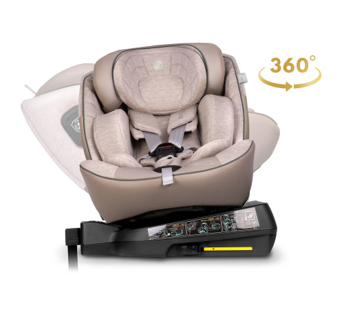 Автокрісло Nukido Aero Line ISOFIX 0-36 кг, бежеве